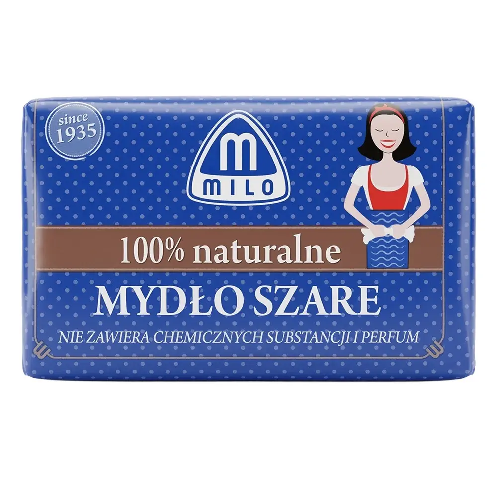 Zdjęcie produktu Naturalne mydło szare w kostce do prania i mycia skóry 175 g