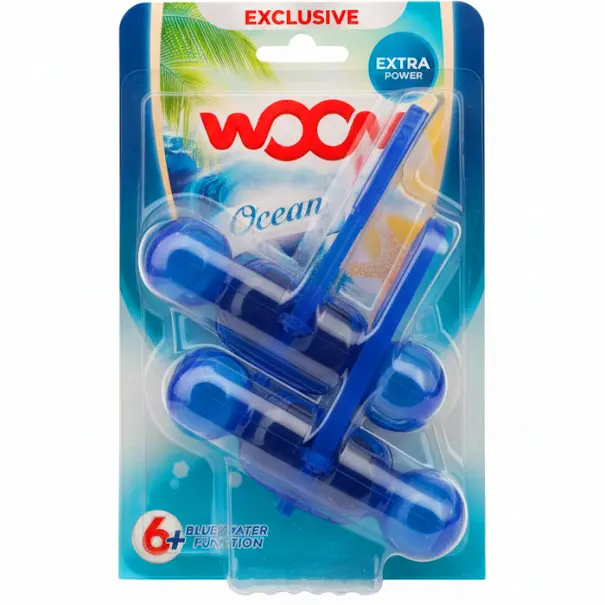 Zdjęcie produktu Zawieszki do toalety wc WOOM zapach Oceanu morski kulki zapachowe 2 sztuki