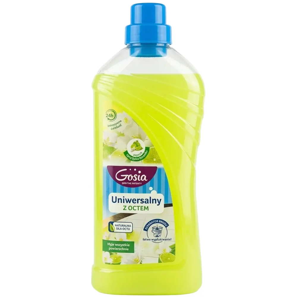 Zdjęcie produktu Uniwersalny płyn do mycia powierzchni Gosia limonka z octem 1l 