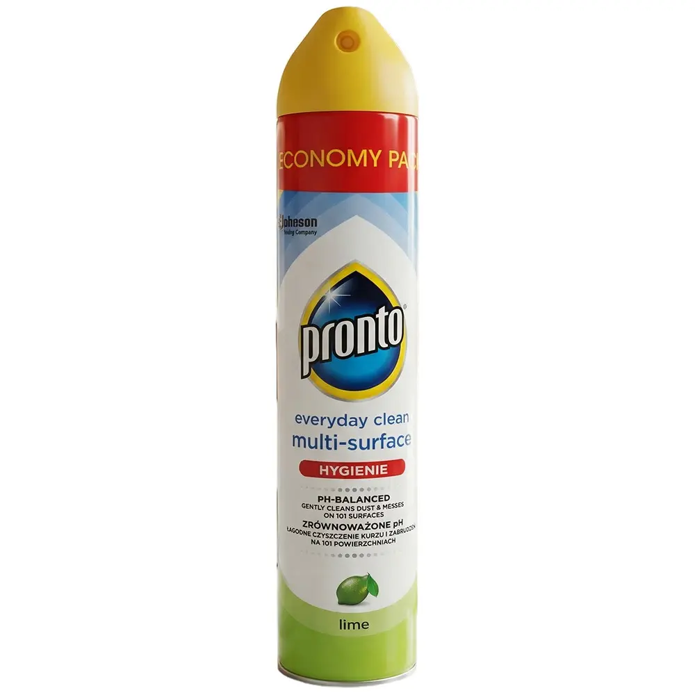 Zdjęcie produktu Pronto spray przeciw kurzowi do mebli powierzchni lime 300 ml