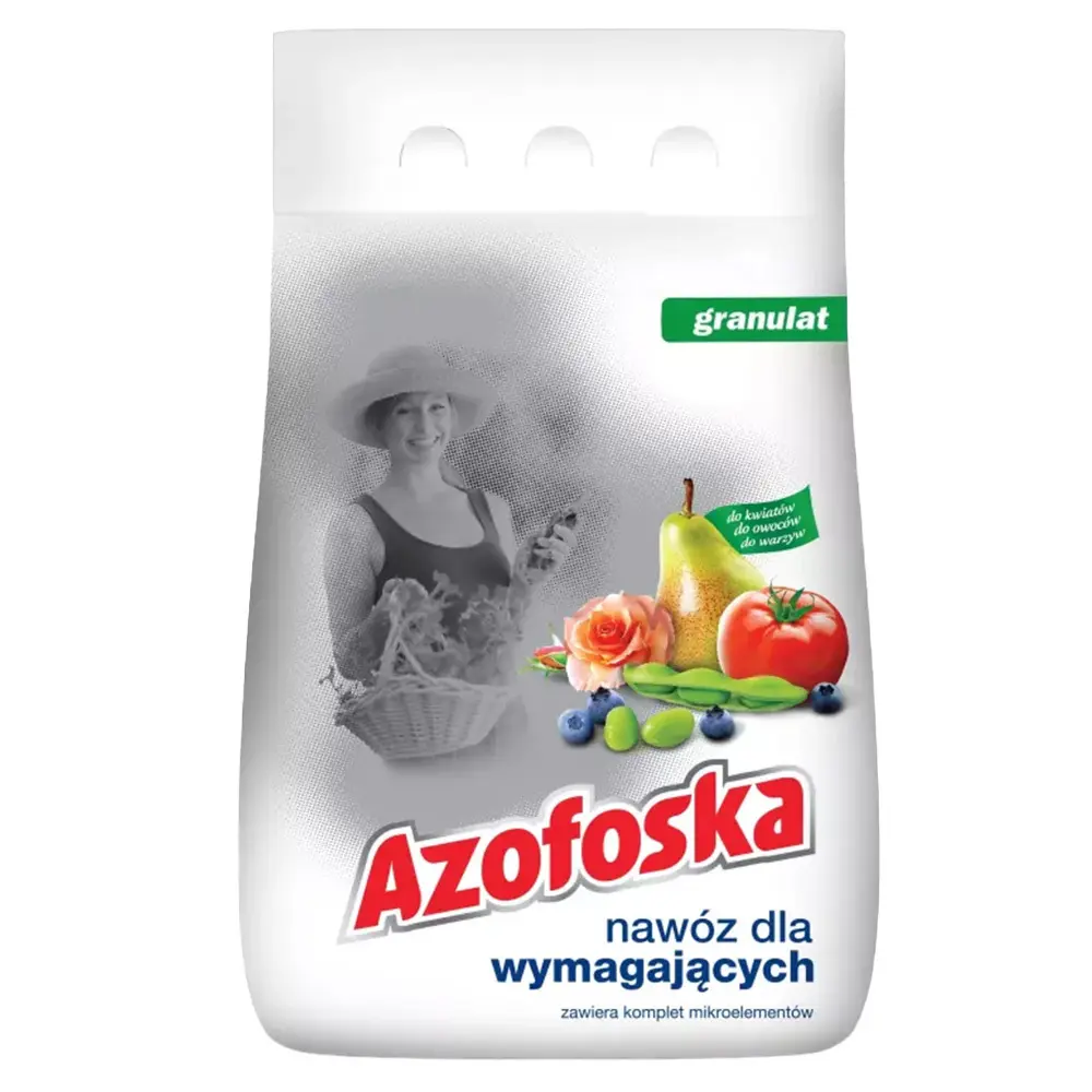 Zdjęcie produktu Nawóz uniwersalny azofoska granulowany ogród warzywa kwiaty 5 kg