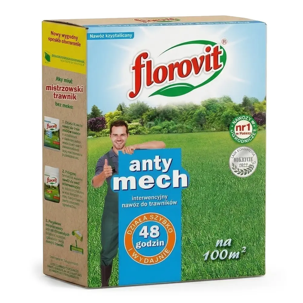 Zdjęcie produktu Nawóz interwencyjny do trawnika anty mech żelazo fe active 2kg