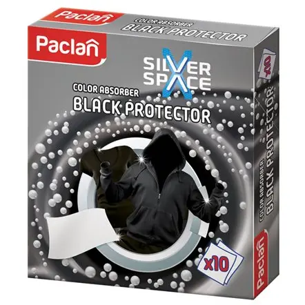 Zdjęcie produktu Chusteczki absorbujące kolor do czarnych tkanin Paclan 10 sztuk