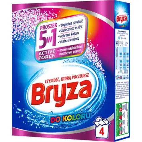 Zdjęcie produktu Proszek do Prania Kolorów Bryza Active Force 5w1 czystość i świeżość 260g