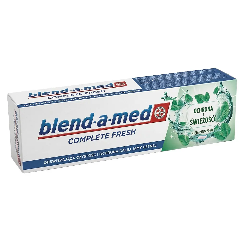 Zdjęcie produktu Pasta do zębów blend a med complete fresh protect odświeżająca 75ml