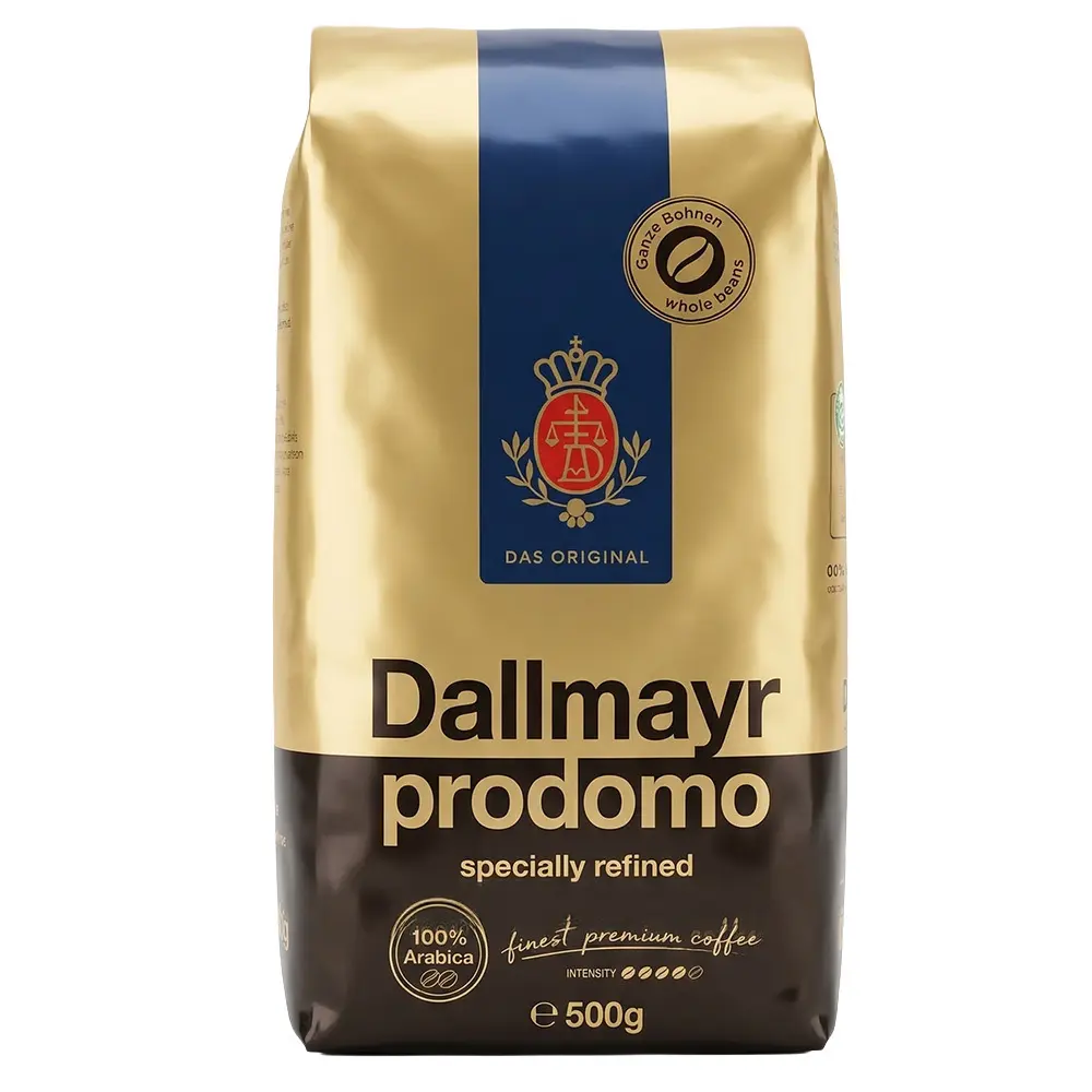 Zdjęcie produktu Dallmayr prodomo 500g kawa ziarnista 100% arabika etiopia