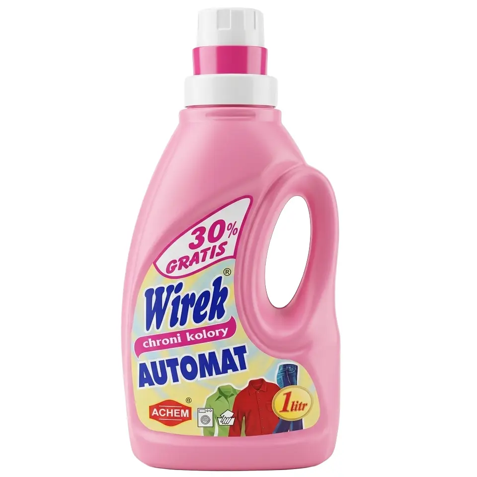 Zdjęcie produktu Płyn do Prania Tkanin Wirek Aumotat chroni kolory 1L 16 prań