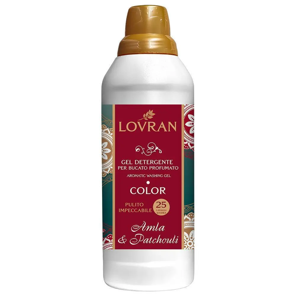 Zdjęcie produktu Perfumowany Żel do Prania Lovran do Kolorowych Tkanin 1L 25 prań