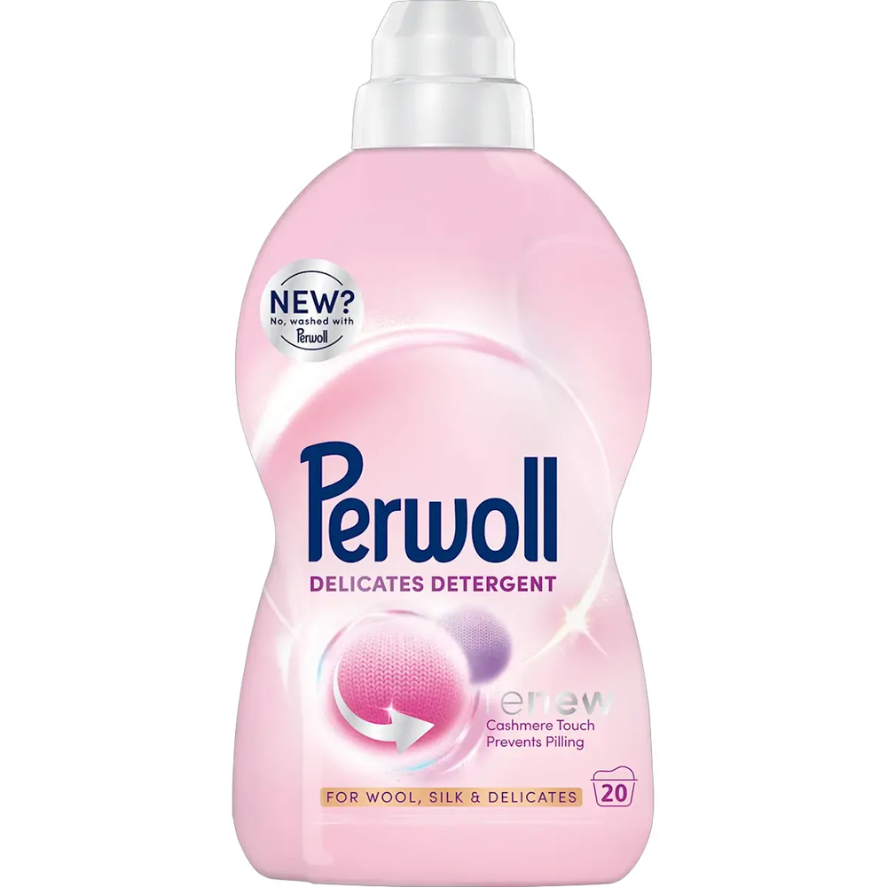Zdjęcie produktu Płyn do prania Perwoll Renew Delicates do wełny i jedwabiu 1L 20 prań