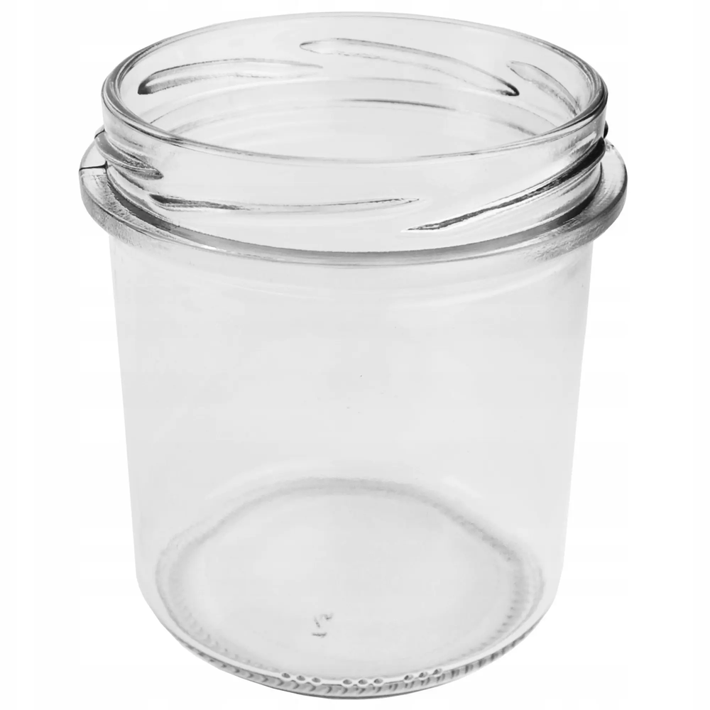 Zdjęcie produktu Słoik szklany słój na przetwory dżem miód konfitury 350 ml fi 82