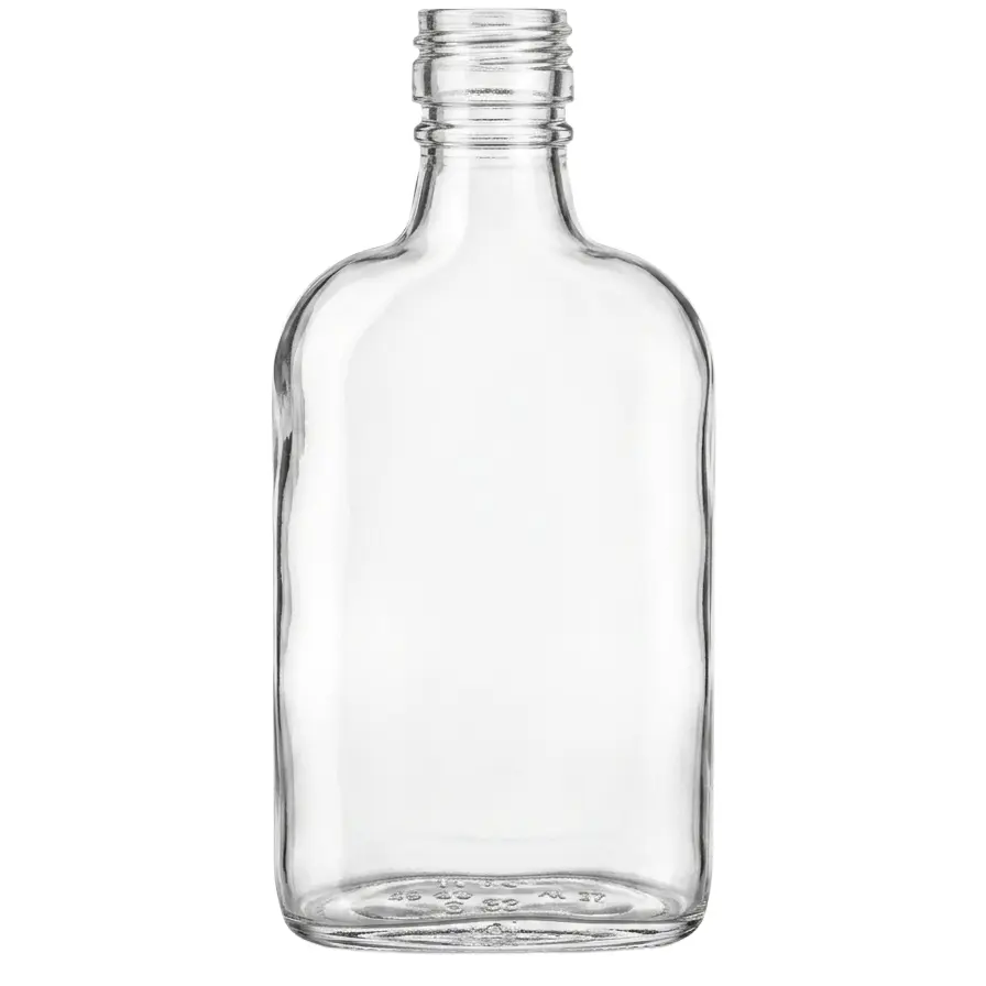 Zdjęcie produktu Butelka szklana piersiówka na nalewki soki alkohol małpka 200ml 