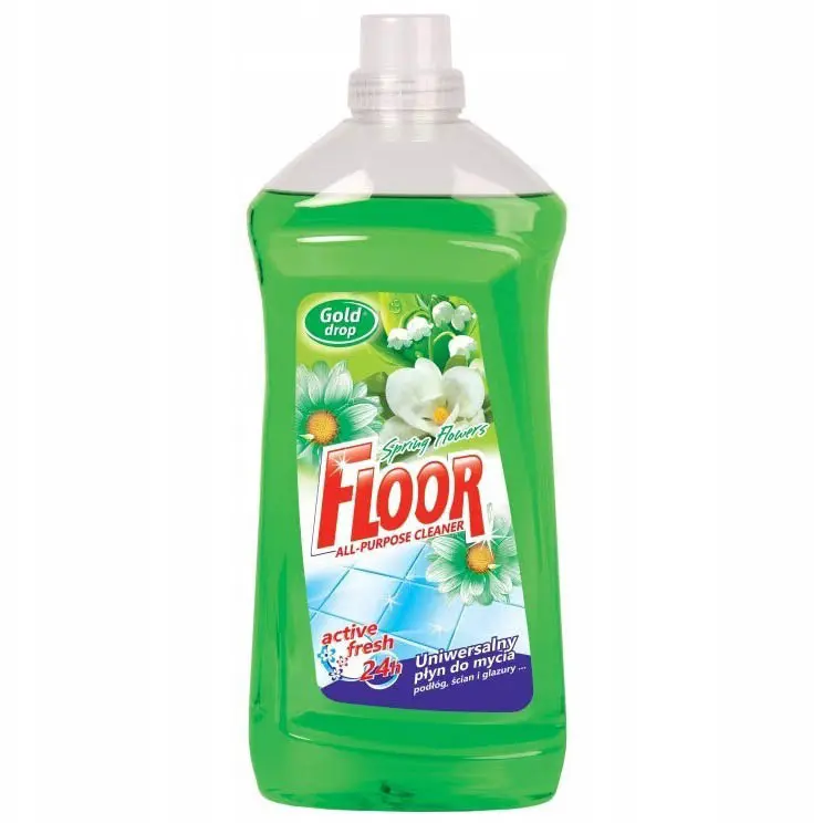 Zdjęcie produktu Płyn uniwersalny Floor Wiosenne Kwiaty do wszystkich powierzchni podłóg glazury kamienia paneli 1,5 L