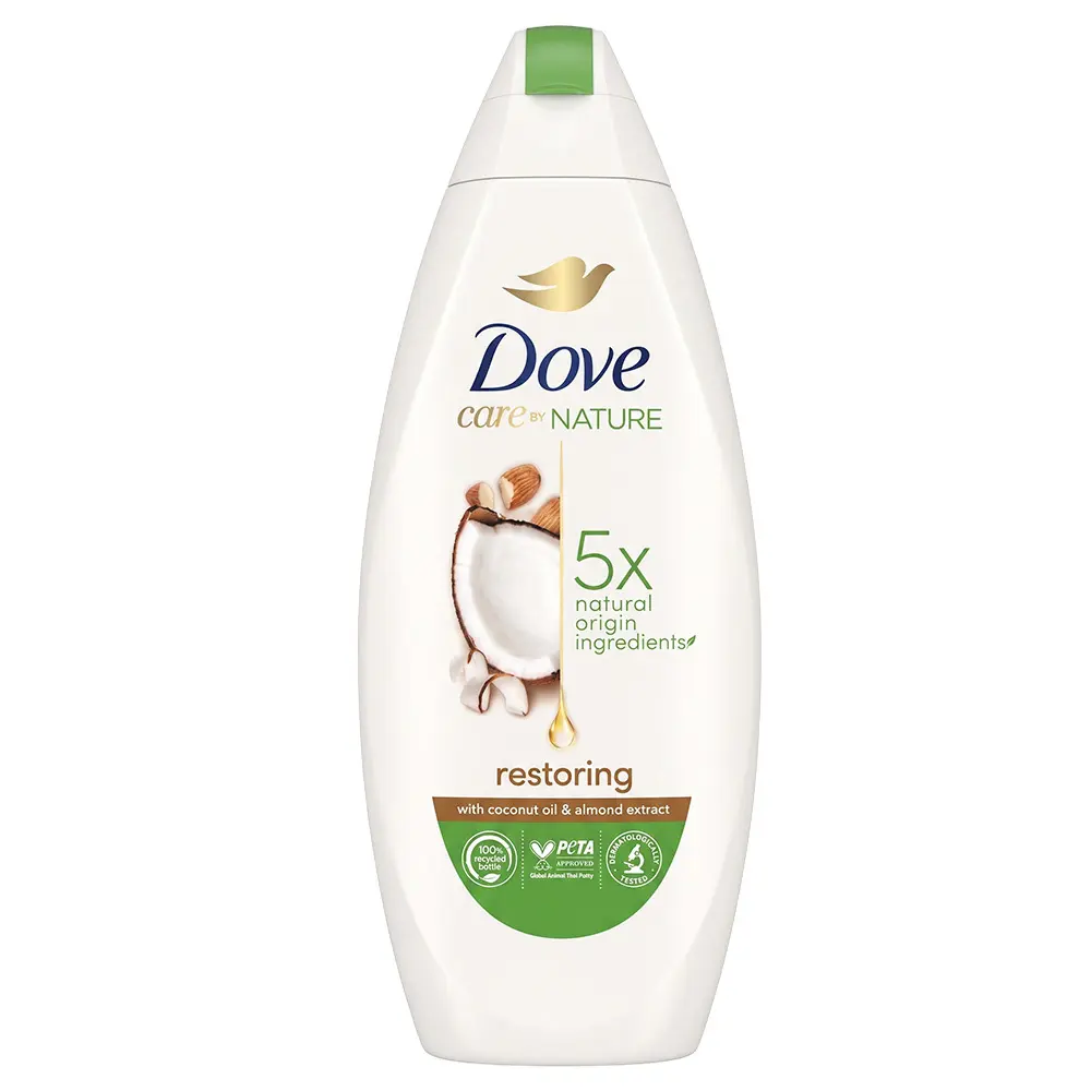 Zdjęcie produktu Dove żel pod prysznic restoring coconut & almond 225 ml