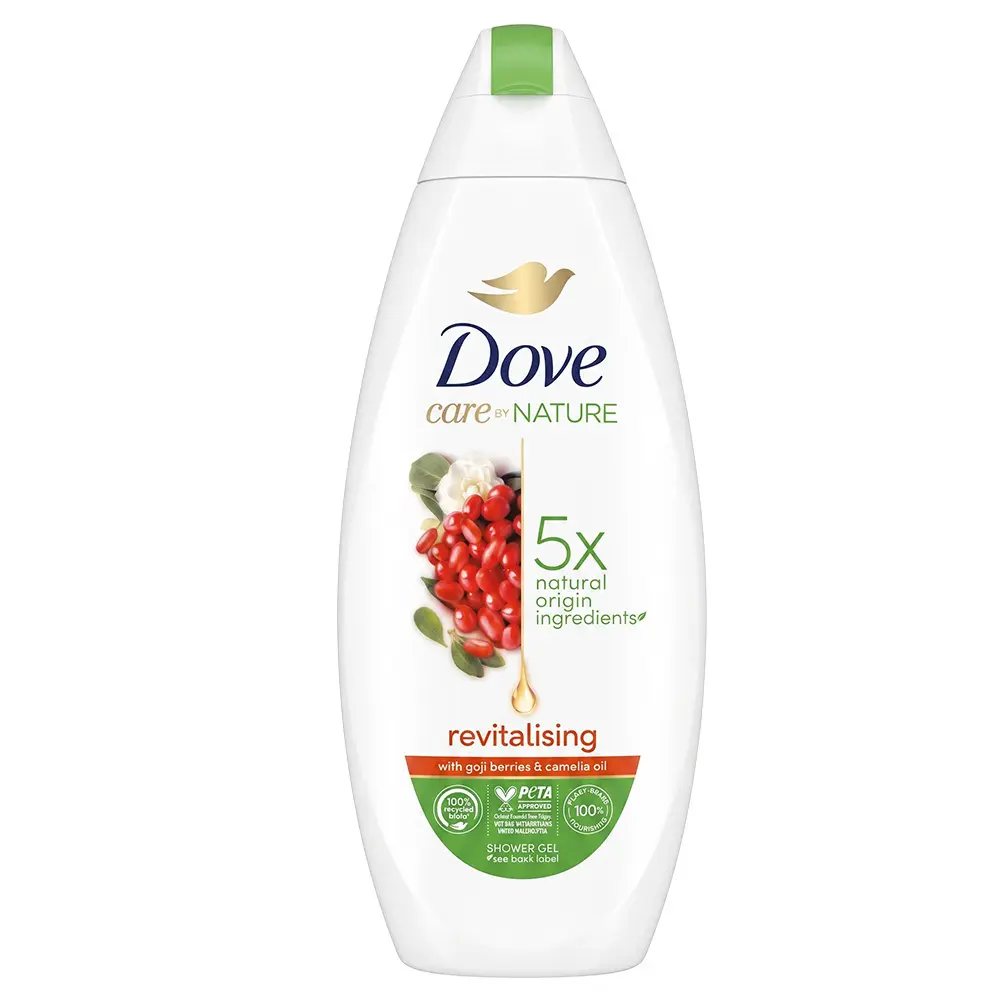 Zdjęcie produktu Dove żel pod prysznic care by nature revitalising ritual 225 ml