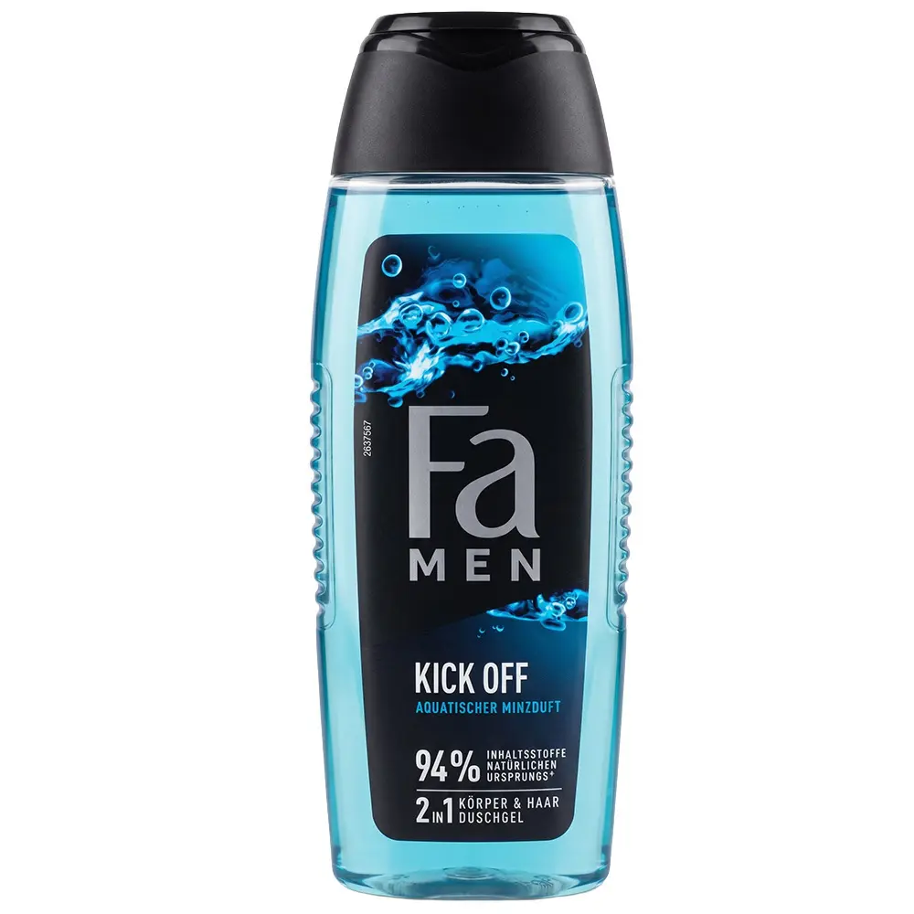 Zdjęcie produktu FA Żel pod prysznic dla mężczyzn orzeźwiający zapach men kick off 250ml