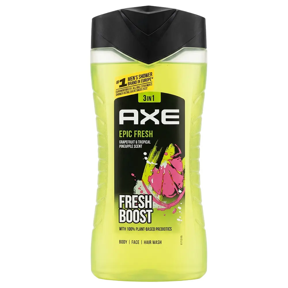 Zdjęcie produktu Axe Żel pod prysznic 3w1 do ciała twarzy i włosów epic fresh 250 ml
