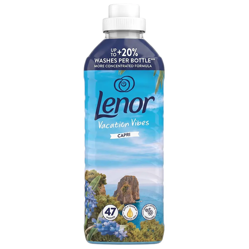 Zdjęcie produktu Lenor płyn do płukania tkanin capri vacation vibes świeżość 987 ml
