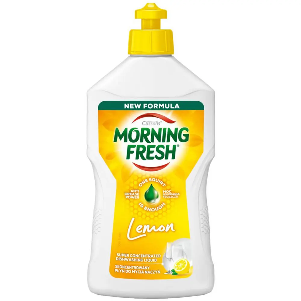 Zdjęcie produktu Płyn do mycia naczyń Morning Fresh Lemon wydajny skoncentrowany 400 ml