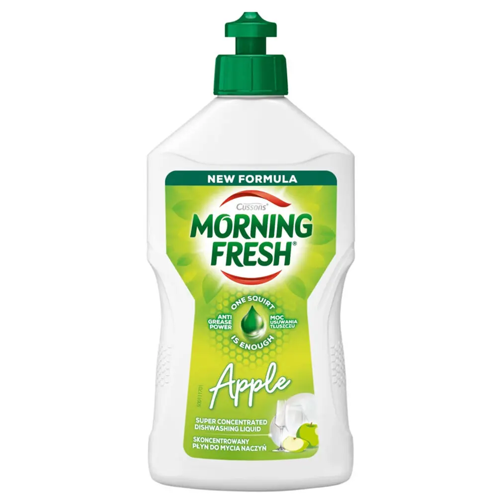 Zdjęcie produktu Płyn do mycia naczyń Morning Fresh Apple wydajny skoncentrowany 400 ml