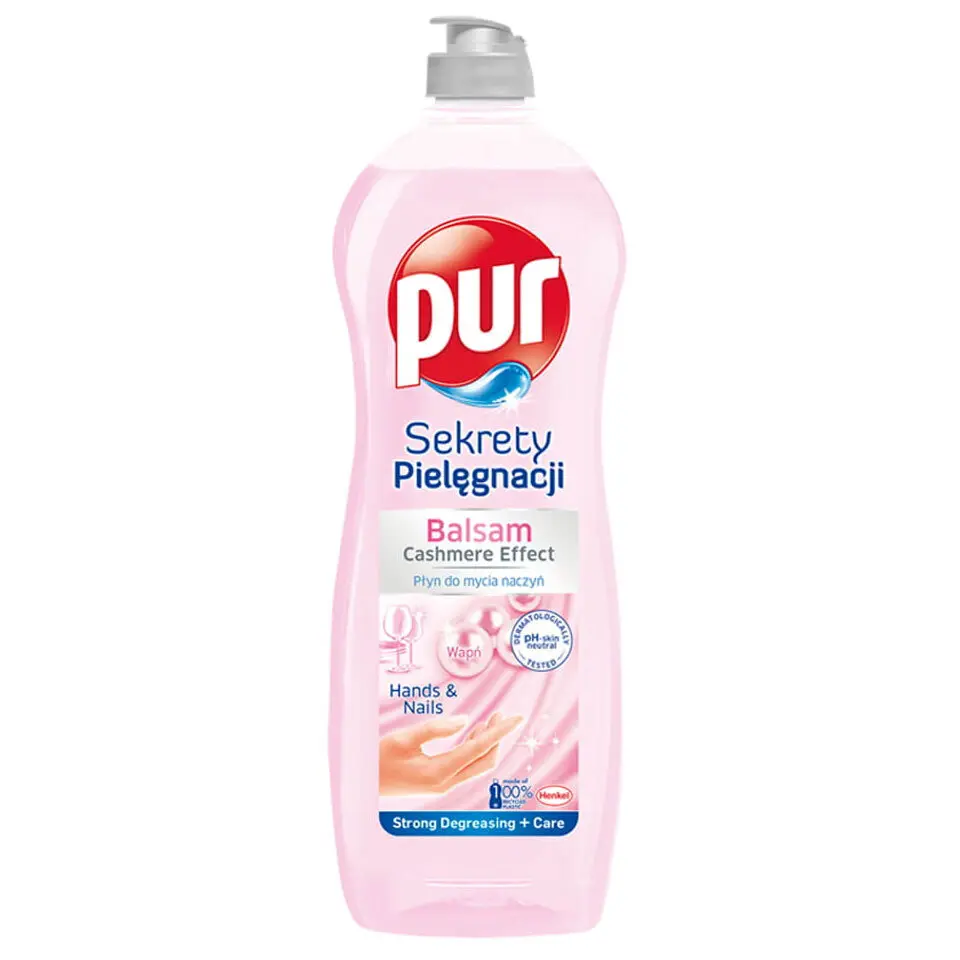 Zdjęcie produktu Płyn do mycia naczyń PUR Hands Sekrety Pielęgnacji Balsam wydajny skoncentrowany 750 ml