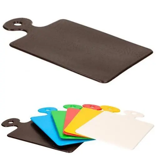 Zdjęcie produktu Deska do krojenia plastikowa antypoślizgowa 28x16 cm do mycia w zmywarce Produkt Polski mix kolor 1szt. 