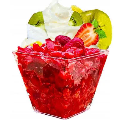 Zdjęcie produktu Pojemniczki do deserów pucharki wielorazowe VERINE200C 200ml 50szt.