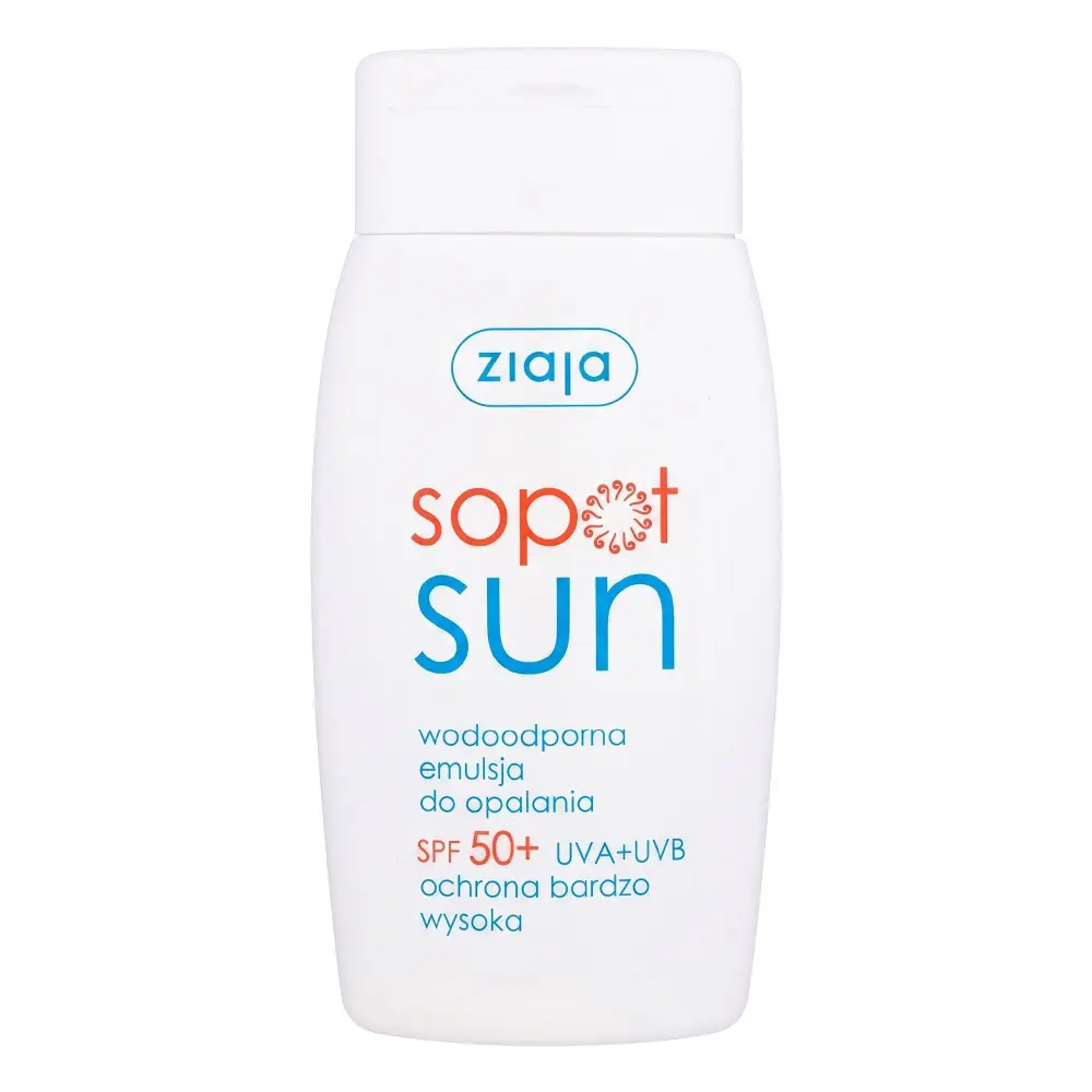 Zdjęcie produktu Ziaja sopot sun wodoodporna emulsja do opalania spf50+ 125ml