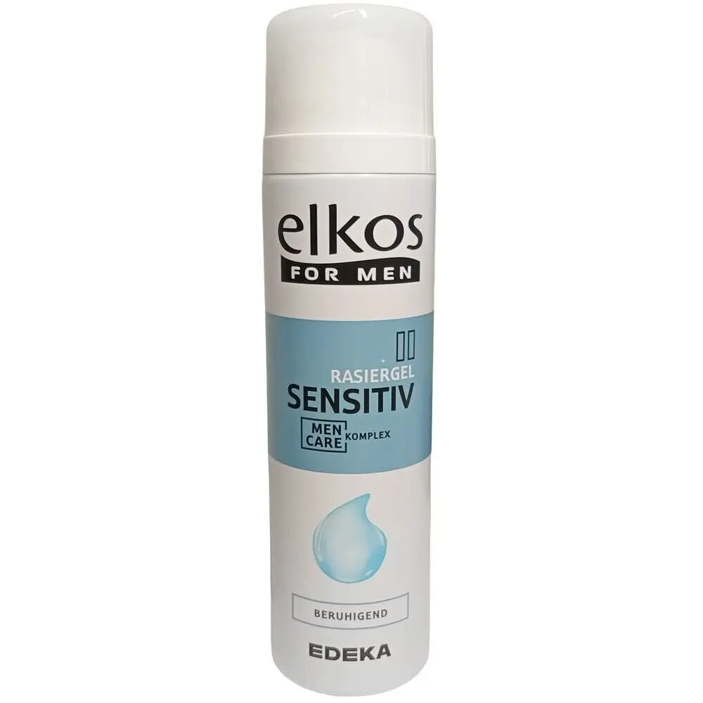 Zdjęcie produktu Żel do golenia dla skóry wrażliwej Elkos sensitive łagodzący 200ml
