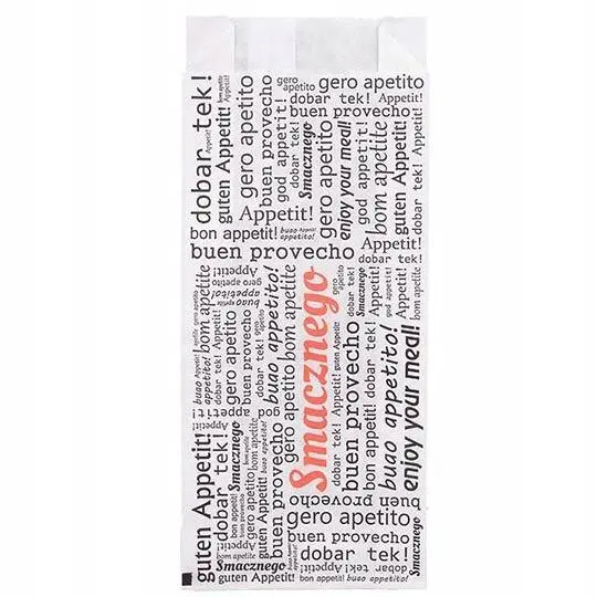 Zdjęcie produktu Torebka hot-dog francuski papierowa torebki gastronomiczne 200 szt 17 cm