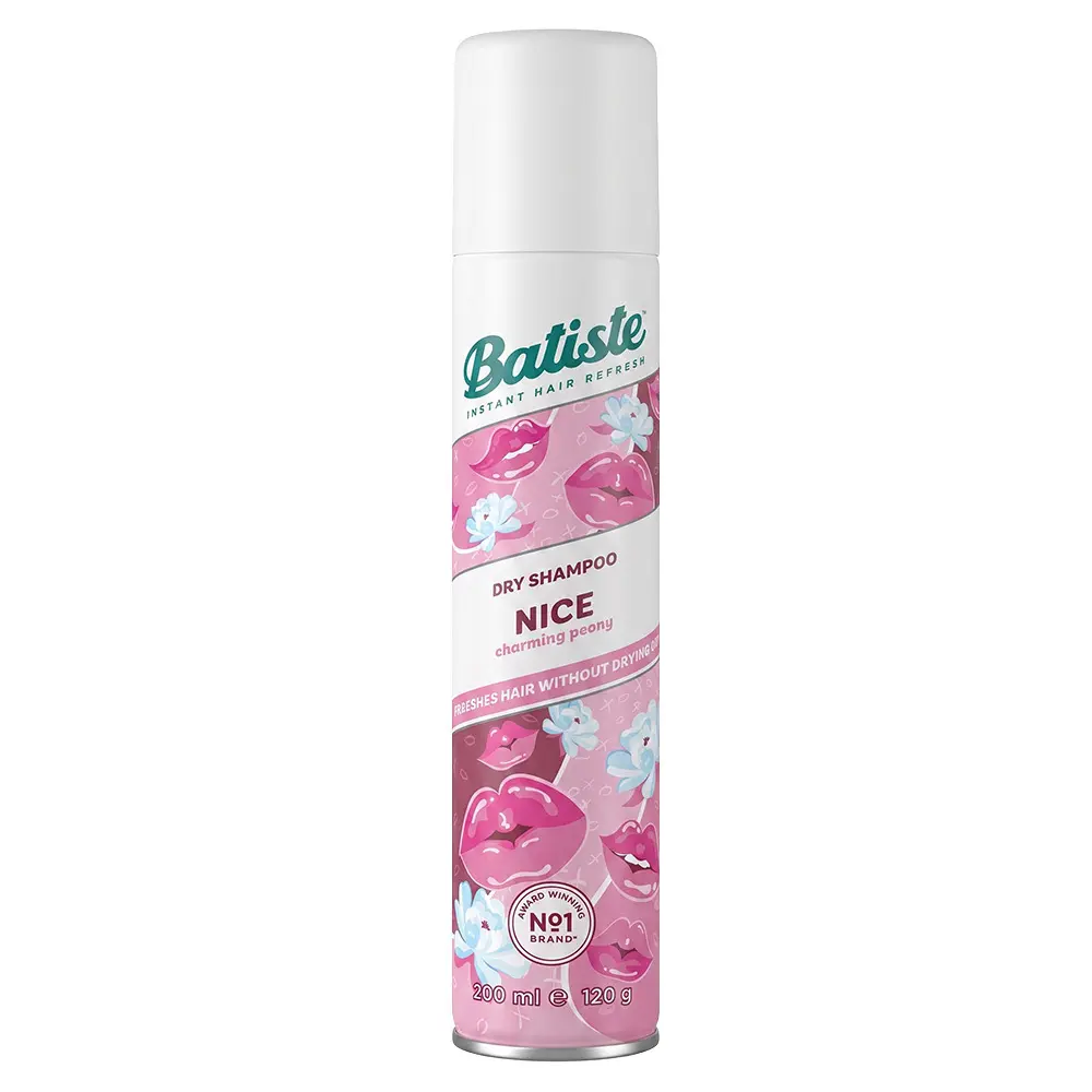 Zdjęcie produktu Suchy szampon do włosów Batiste Nice odświeżający objętość zapachowy spray 200ml