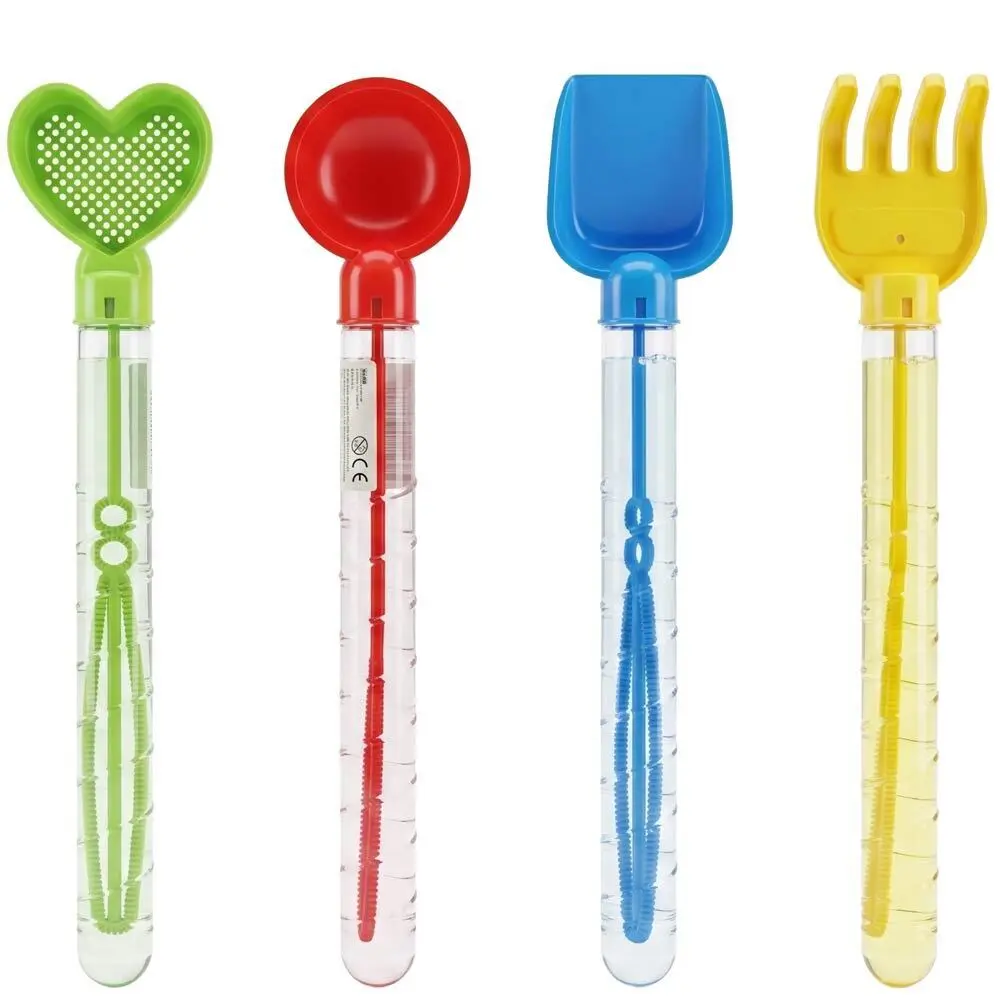 Zdjęcie produktu Bańki mydlane Łopatki Grabki Sitka płyn do baniek zabawka ogrodowa dla dzieci 26cm mix kolor 1 szt.