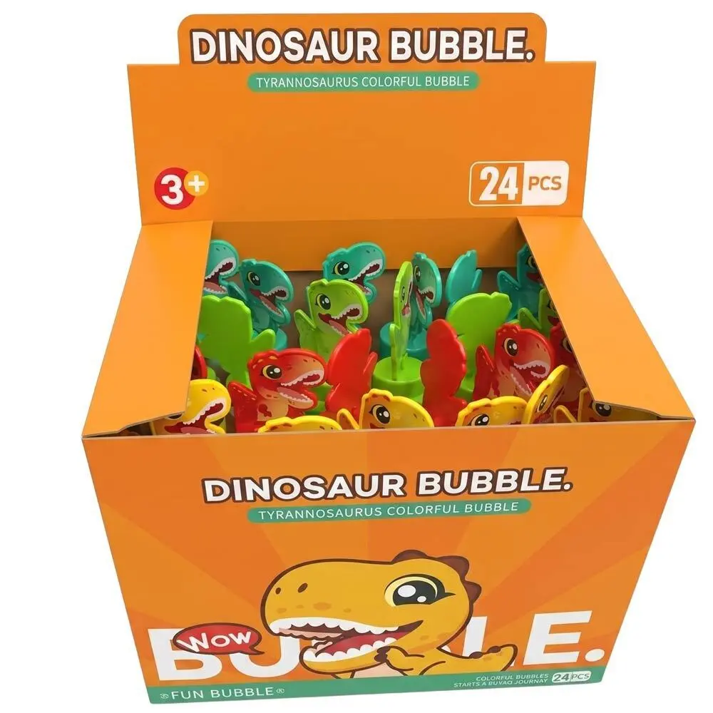 Zdjęcie produktu Bańki mydlane Dinozaur płyn do baniek zabawka ogrodowa dla dzieci 14cm mix kolor 1 szt.