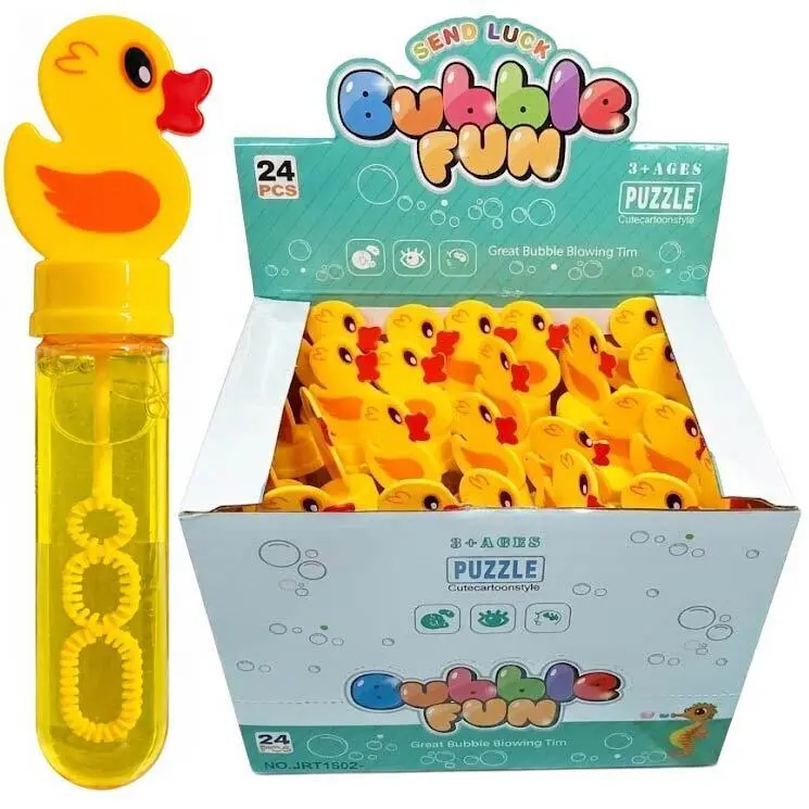Zdjęcie produktu Bańki mydlane Kaczuszka płyn do baniek zabawka ogrodowa dla dzieci 14cm 1 szt.