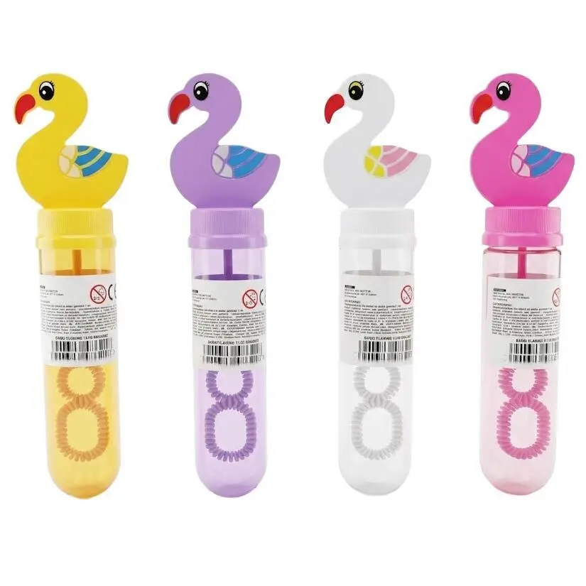 Zdjęcie produktu Bańki mydlane Flaming płyn do baniek zabawka ogrodowa dla dzieci 14cm mix kolor 1 szt.