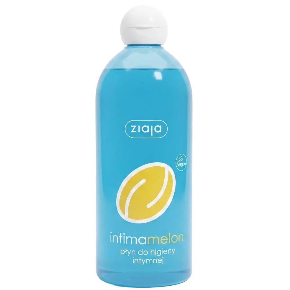 Zdjęcie produktu Płyn do Higieny Intymnej Ziaja Intima Melon vegan friendly długotrwała świeżość 500 ml