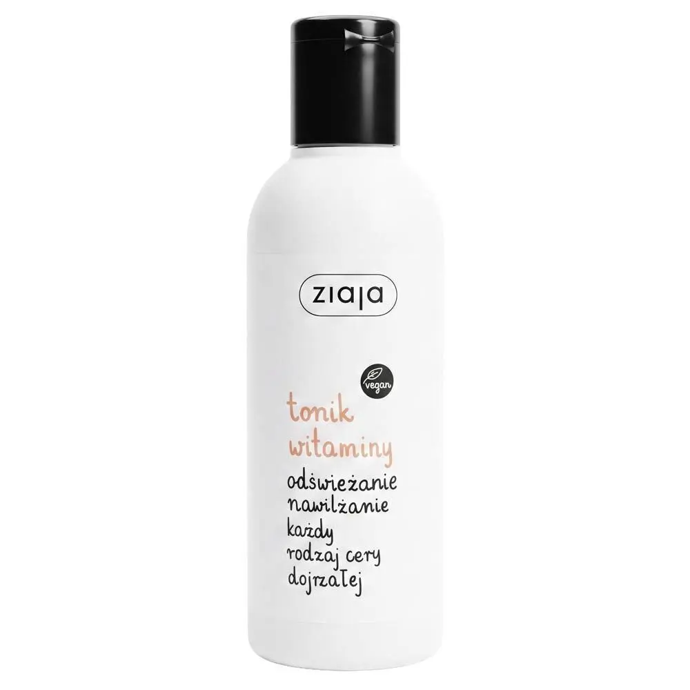 Zdjęcie produktu Tonik do Twarzy Ziaja Witamyny E i F i B5 odświeżanie nawilżanie każdy rodzaj cery dojrzałej 200 ml 