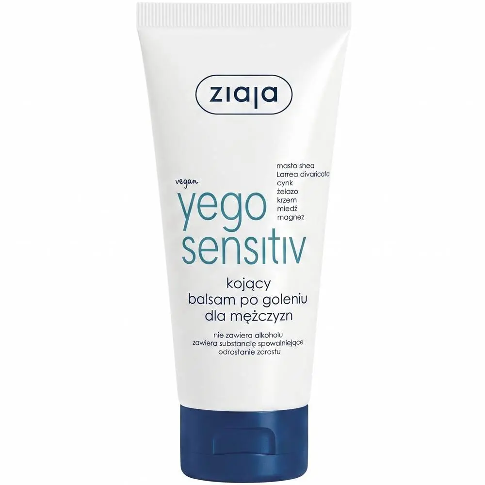 Zdjęcie produktu Balsam po Goleniu dla mężczyzn Ziaja Yego kojący nawilżanie łagodzenie ochrona 75 ml