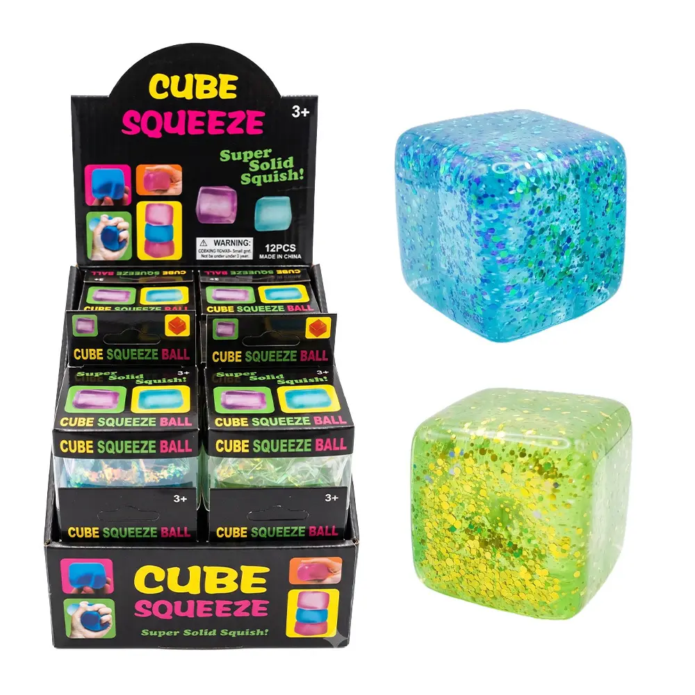 Zdjęcie produktu Gniotek antystresowy kostka lodu sensoryczny squishy 5 cm