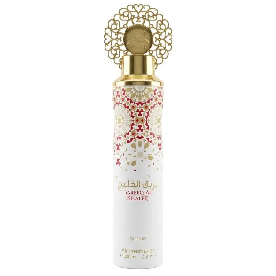 Zdjęcie produktu Odświeżacz Powietrza Dubajski Zapach do Domu Nusuk Bareeq Al Khaleej Spray 300ml