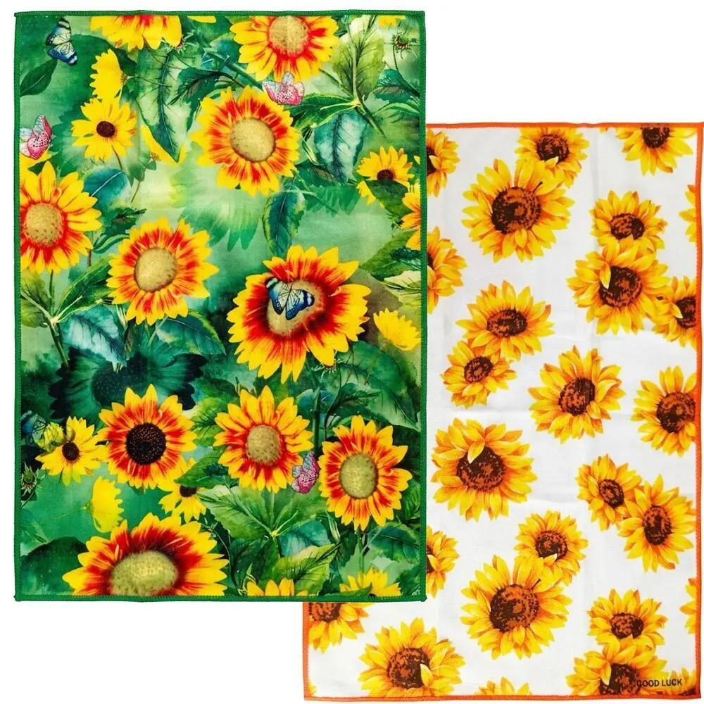 Zdjęcie produktu Ścierka Kuchenna z materiału duża 40x58cm uniwersalna chłonna mocna mix wzorów 1 szt.