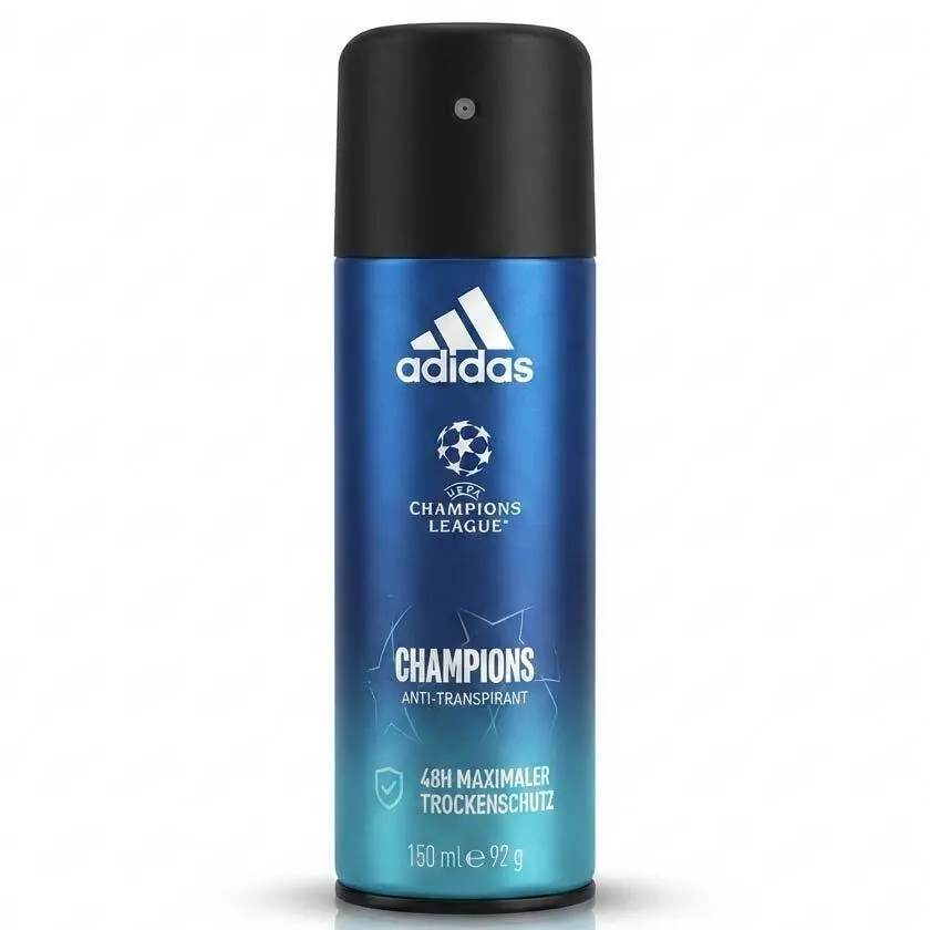 Zdjęcie produktu Dezodorant Męski Adidas Champions League Anti-transpirant 48h dla mężczyzn 150ml
