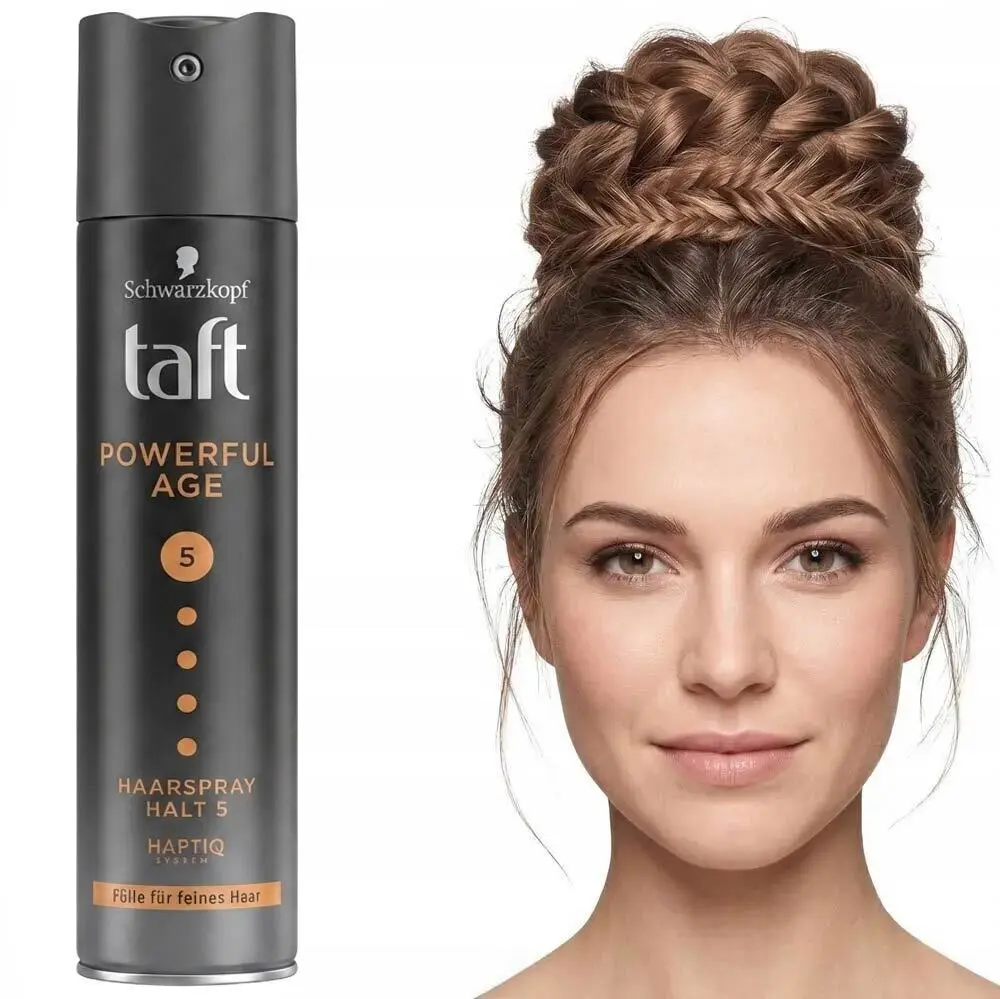 Zdjęcie produktu Lakier do włosów Taft Powerful Age Halt 5 Schwarzkopf 250ml