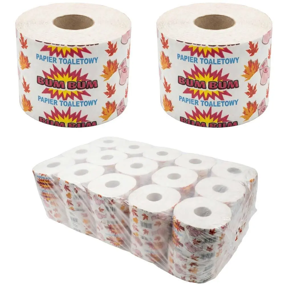 Zdjęcie produktu Papier Toaletowy Bum Bum XXL Szary Ekologiczny OrzeŁ 36 rolek