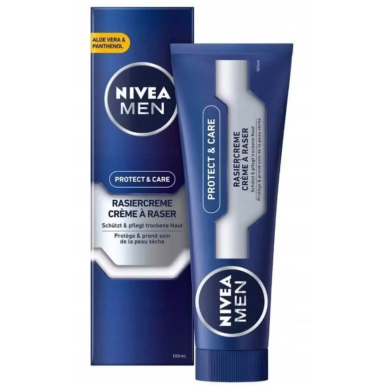 Zdjęcie produktu Krem do golenia Nivea Men Protect & Care nawilżający 100ml