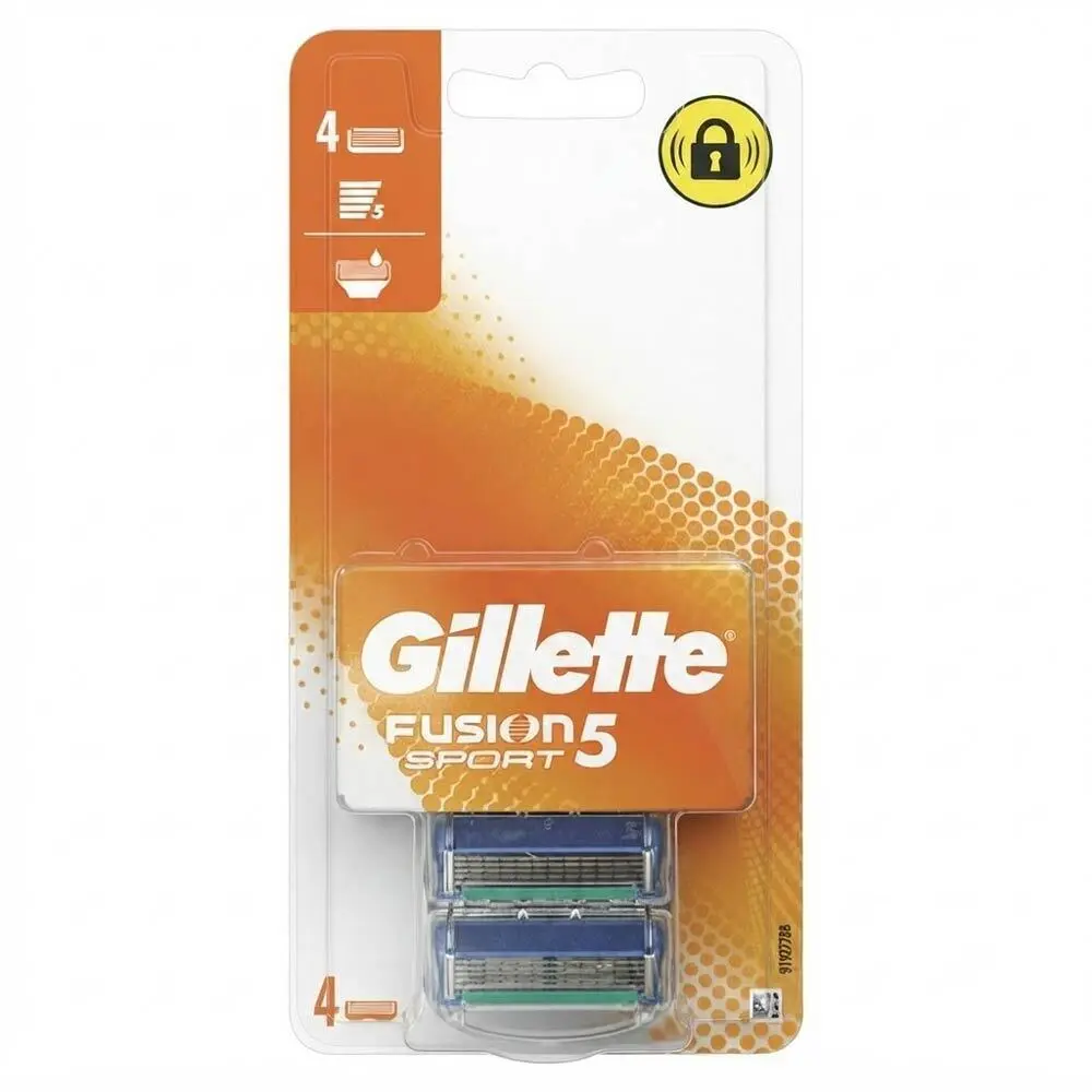 Zdjęcie produktu Nożyki do golenia dla Gillette Fusion Sport 4 sztuki