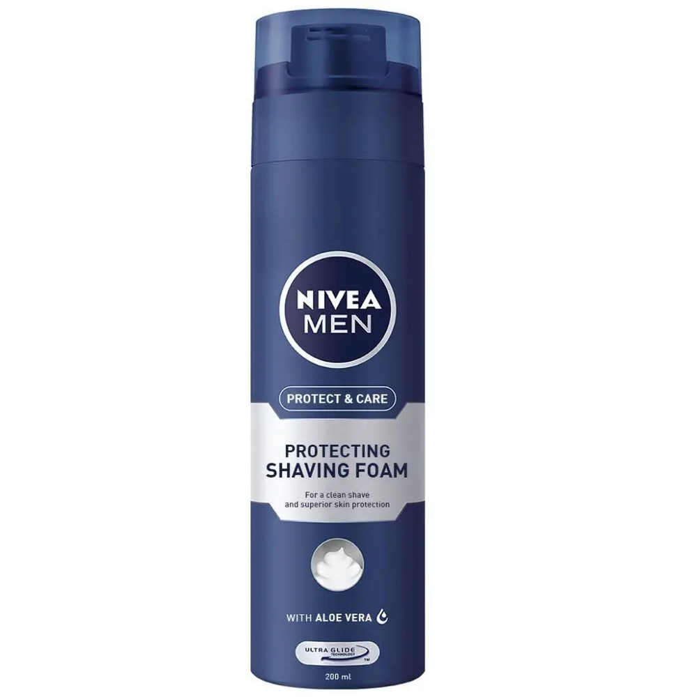 Zdjęcie produktu Pianka do golenia Nivea Protect & Care dla mężczyzn 200 ml 