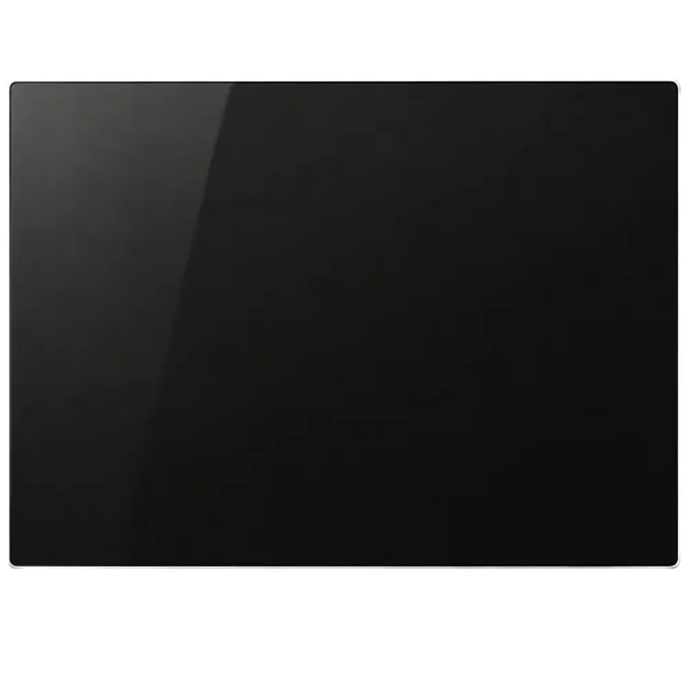 Zdjęcie produktu Deska Szklana do Krojenia Czarna Dekoracyjna do Kuchni Podkładka 40x30 cm