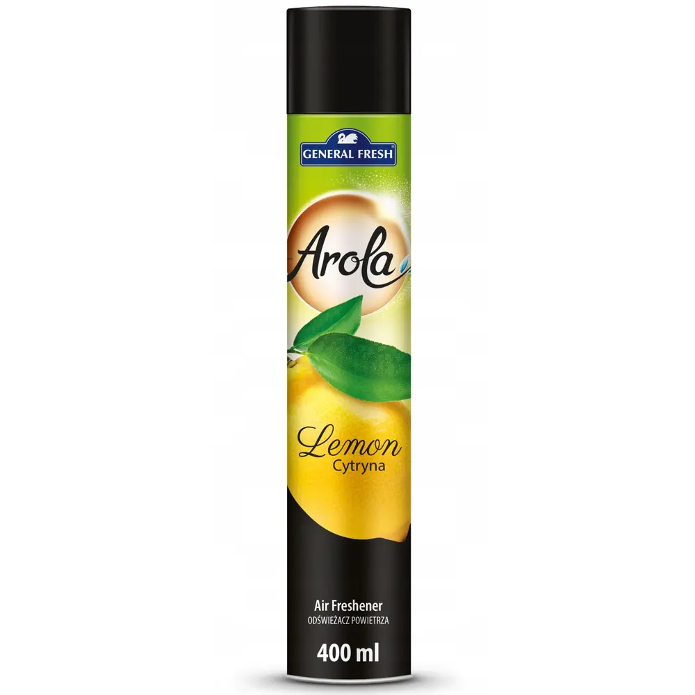 Zdjęcie produktu Odświeżacz Powietrza Arola Spray Cytryna Zapach Cytrusowy XXL 400 ml