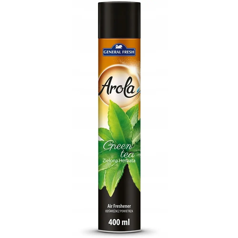 Zdjęcie produktu Odświeżacz Powietrza Arola Spray Green Tea Zielona Herbata XXL 400 ml