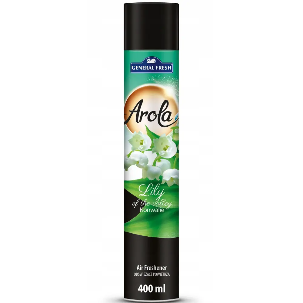 Zdjęcie produktu Odświeżacz Powietrza Arola Spray Konwalia Kwiatowy Zapach XXL 400 ml